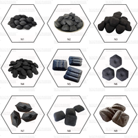 Four de carbonisation continu pour la fabrication de charbon de biomasse, machine de pyrolyse à flux d'air, capacité 0,5-2 T, roulement en acier inoxydable