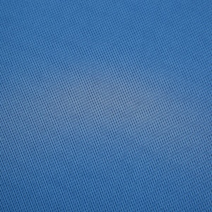 100% polyester teint tricoté <span class=keywords><strong>wathet</strong></span> net recyclé tissu de maille d'oeil d'oiseau - Product Image 3