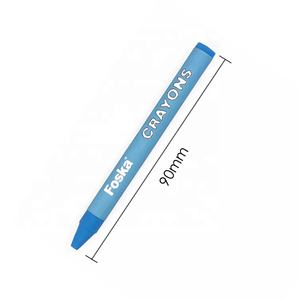 FOSKA Sûr pour les enfants 6 couleurs 12 couleurs 24 couleurs longue durée Crayon cire pour le dessin scolaire stationnaire - Product Image 5