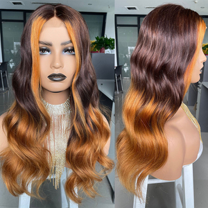 批发价格长发13x4 4x4天然卷发假发黑色女性处女角质层对齐生印度头发高清蕾丝前假发 - Product Image 6