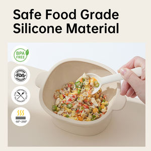 Bol pour animaux de compagnie en silicone anti-déversement, angle d'inclinaison réglable, idéal pour les animaux âgés et handicapés - Product Image 3