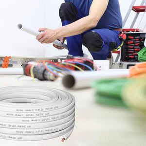 <span class=keywords><strong>Cable</strong></span> Eléctrico Marino 14AWG 14/2 Dúplex Multifilar <span class=keywords><strong>de</strong></span> Cobre Estañado para Aplicaciones Automotrices/RV/Solar/LED - Product Image 5