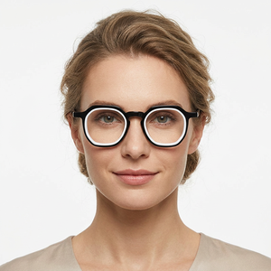 Gafas de Miopía Hechas a Medida al por Mayor, Gafas Ópticas con Receta, Monturas de Gafas para Miopía con Lentes Graduadas, Óptica - Product Image 1