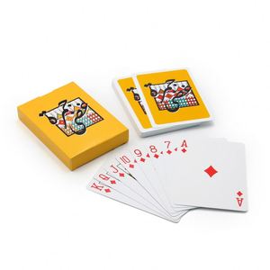 Juego de naipes de PVC de plástico Baloot personalizado para fiestas y parejas, juegos de cartas de papel de impresión <span class=keywords><strong>a</strong></span> todo color para adultos y familias - Product Image 6