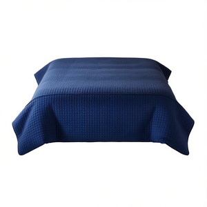 Edredón Doble Vianney Ultramarine, Acolchado, de Poliéster, para las Cuatro Estaciones - Product Image 1