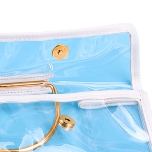 Sac de rangement suspendu transparent, housse anti-poussière rectangulaire pour organisateurs de placards de chambre à coucher, Type crochet BB 009a - Product Image 5