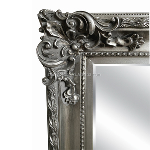 <span class=keywords><strong>Specchio</strong></span> da Terra <span class=keywords><strong>Vintage</strong></span> di Lusso <span class=keywords><strong>con</strong></span> <span class=keywords><strong>Cornice</strong></span> in Legno Dorato per Hotel e Casa - Product Image 3