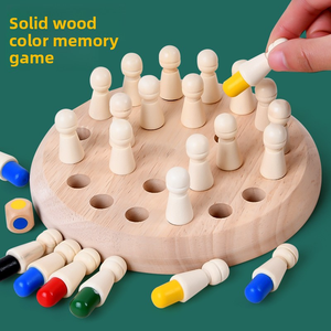 Gioco Educativo in Legno con Fiammiferi per Bambini da 5 a 7 <span class=keywords><strong>Anni</strong></span> - Stile Scacchi Colorato Unisex - Product Image 5