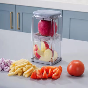 Mini <b>Multifunctional</b> Manual Food Processor New Plastic French Fries & Potato Chips <b>Cutter</b> Fruit Salad & <b>Vegetable</b> Chopper - Product Image 4
