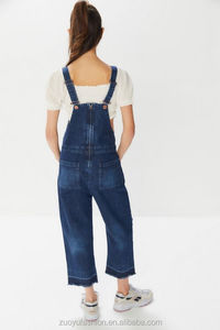 Worn Denim women trouser overalls <span class=keywords><strong>jeans</strong></span> - Product Image 4