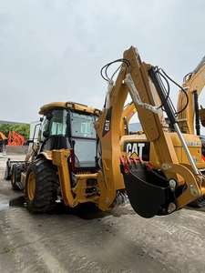 Cargador de agujero trasero usado CAT 428F Precio barato excelente rendimiento Cargador de agujero trasero usado CAT 428F para la venta - Product Image 2