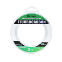 Ligne de pêche en fluorocarbone de haute qualité 100% fluorocarbone, 50 mètres, ligne de pêche en mer, pêche à la carpe, pêche à la perche, ligne en carbone haute résistance