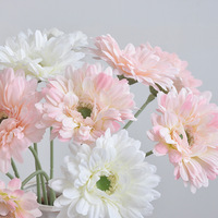 Simulierte große Zweige mit Gerbera, neue chinesische Heimdekoration, frische einzelne Chrysanthemen, Modellraum-Tischdekoration, Seidenblumen