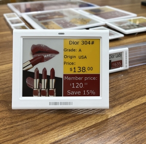 Etiqueta de Precio Digital Inteligente para Supermercado, Sistema de Etiquetas de Precio Electrónicas de 4.2 Pulgadas, E-ink Epaper, 4 Colores, ESL, para Tienda - Product Image 1