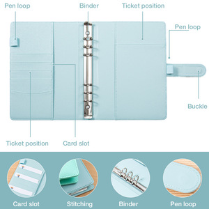 100 Enveloppe Défi <span class=keywords><strong>Couple</strong></span> Enveloppe Défi Économie D'argent <span class=keywords><strong>Livre</strong></span> Classeur A5 Notebook Bloc-Notes - Product Image 3