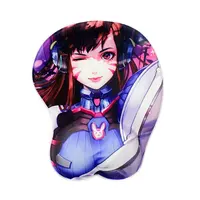 Custom Boom Gel Mouse Pad with Wrist Rest, Anime, Sexy