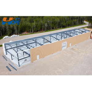 पूर्व निर्मित इस्पात संरचना गोदाम रेलवे स्टेशन हवाई अड्डा टर्मिनल भवन - Product Image 2