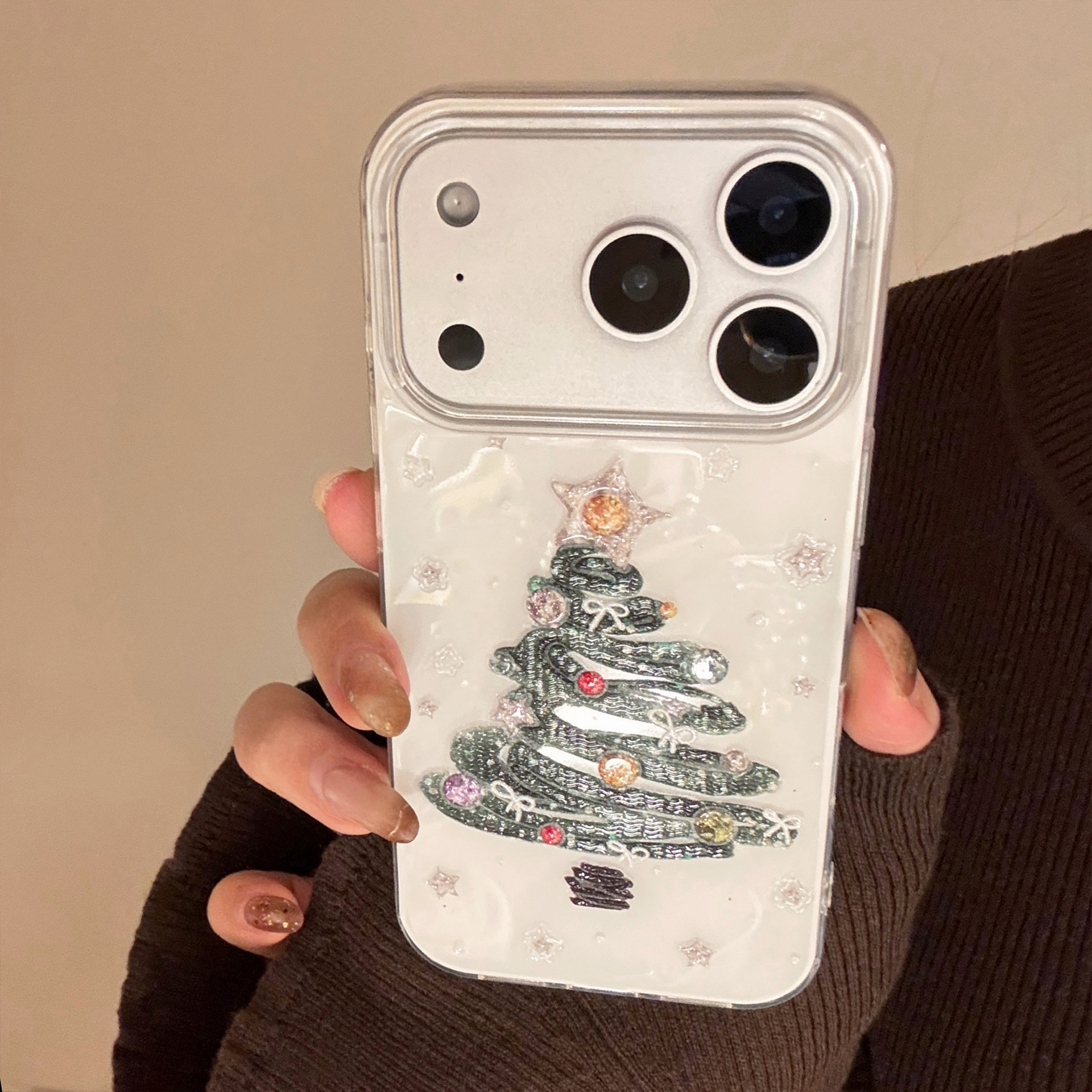 White Cinnabar Green Glazed Tree