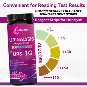 Bandelettes de test urinaire de <span class=keywords><strong>glycémie</strong></span> domestiques, bandelettes de test urinaire pour la <span class=keywords><strong>glycémie</strong></span> URS-1G, dispositif médical de classe II certifié CE pour - Product Image 3
