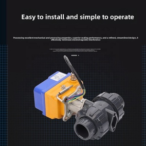 Cuando el actuador eléctrico inteligente y la válvula de bola de agua con control eléctrico fallan, se cerrarán. - Product Image 5