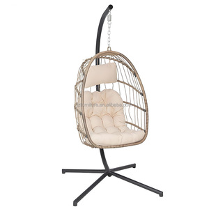 Fournisseur direct d'usine de balançoires en rotin, paniers suspendus tissés à la main pour patio - Product Image 4