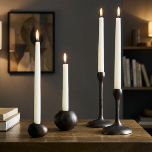 Candelabro de Hierro Hecho a Mano, Decoración Navideña y para Bodas, Centro de Mesa Metálico Resistente para el Hogar - Product Image 2