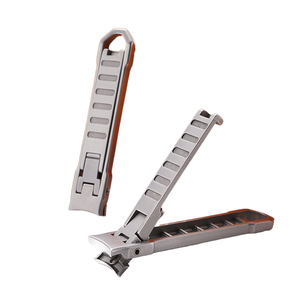 ที่ตัดเล็บเหล็กคาร์บอนขนาดใหญ่ ปากกว้าง สีเงิน ชุดตัดเล็บสำหรับเล็บหนา อุปกรณ์ทำเล็บมือและเล็บเท้า - Product Image 2