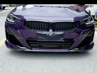 Kit carrosserie en fibre de carbone sèche style SQ, conduits d'air avant, aérations avant pour BMW Série 2 G42, modification
