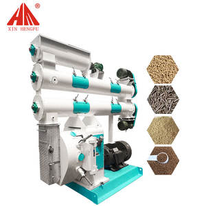 Machine à granulés d'aliments pour animaux, équipement d'alimentation pour élevages de poulets, machine de production d'aliments pour bovins, machine à granulés à matrice droite - Product Image 5