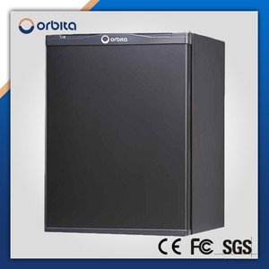 Dessus de table de chambre d'hôtel mini-réfrigérateur compact <span class=keywords><strong>30</strong></span>/40/60 <span class=keywords><strong>litres</strong></span> <span class=keywords><strong>petit</strong></span> verre porte d'entrée congélateur Absorption sans bruit mini bar en ABS - Product Image 4