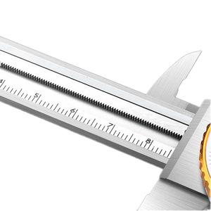 Calibrador de Dial 0-150 mm de Acero al Carbono, Escala Vernier de Alta Precisión, Herramienta de Medición Industrial - Product Image 2