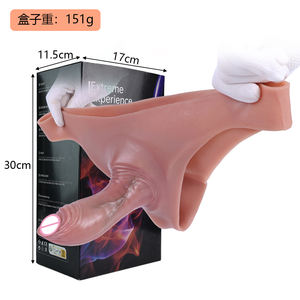 6 Zoll Tragbarer Harness Strap-on Sexspielzeug für Männer Riesendildo-Höschen mit Realistischem Penis - Product Image 2