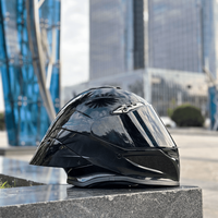 Nouveau casque de moto intégral rétro NBTK avec logo OEM personnalisé, taille plus grande 3XL 4XL, pour grosse tête, en ABS, homologué DOT, noir