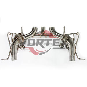 Système d'échappement Catback en acier inoxydable Vortex pour Ferrari 458 Contrôle des soupapes Section arrière Échappement Catback Installation facile - Product Image 1