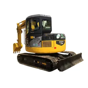 Çok orijinal japonya kullanılan Komatsu PC78us hidrolik paletli ekskavatör