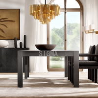 Moderner Minimalistischer Massivholz-Aufbewahrungsschrank Sideboard Naturfinish für Innenräume Esszimmer Wohnzimmer Hotel-Möbel