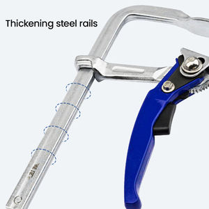 מקסימום שחרור מהיר מדריך רכבת clamp ratchet clamp עבודה כלי f clamp - Product Image 5