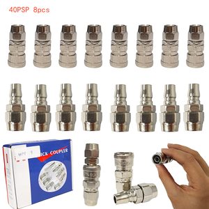 PSP 20 30 40 Pneumatic <b>Quick</b> Plug Fittings Japanese Industrial Standard Air Hose <b>Connector</b> Kit - Product Image 3