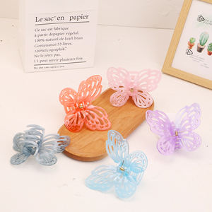 Accesorios de Yiwu: Peineta de plástico de lujo con diseño de cola de <span class=keywords><strong>rata</strong></span>, para uso diario, accesorios florales para el cabello, horquillas, pasadores, lazos y diademas - Product Image 2