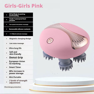 Nuevo Masajeador Corporal Eléctrico Portátil, Cuidado de la Salud, Masajeador Inalámbrico Inteligente para Cabeza, Hombros y Piernas, Cabezal de Silicona, Masaje Profundo - Product Image 6