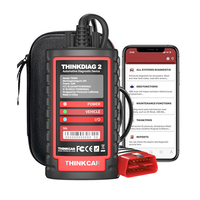 Thinkdiag2 OBD2 CANFD DOIP 12V 1 año de garantía Herramienta de diagnóstico universal para automóviles Android Lector de códigos DBSCAR5/DBSCAR VII/Thinkdiag
