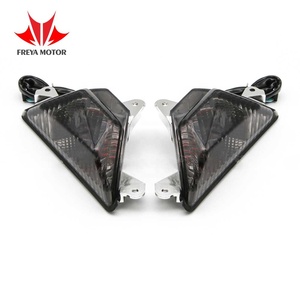 Luz de Señal de Giro Delantera para <span class=keywords><strong>Kawasaki</strong></span> <span class=keywords><strong>Ninja</strong></span> <span class=keywords><strong>250</strong></span>/300/400/650/Z1000SX/ZX6R <span class=keywords><strong>2017</strong></span>/2018, Accesorio del Sistema de Iluminación para Motocicleta - Product Image 1