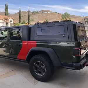 Para <span class=keywords><strong>Jeep</strong></span> Wrangler Gladiator <span class=keywords><strong>Rubicon</strong></span> accesorio de aluminio, toldo de camioneta de techo rígido para cama de camión, accesorio Exterior - Product Image 5