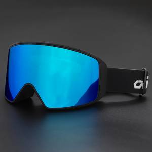 Yijia, mayoristas ópticos, gafas de nieve para adultos, logotipo personalizado, gafas de esquí antihuellas dactilares, gafas magnéticas para Snowboard para hombres y mujeres