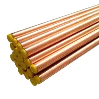 Tubo de cobre sin costuras respetuoso con el medio ambiente, tubo de cobre puro