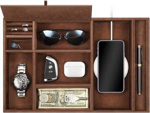 Plateau <span class=keywords><strong>de</strong></span> rangement multifonctionnel pour bureau, plateau <span class=keywords><strong>de</strong></span> chevet, plateau <span class=keywords><strong>de</strong></span> rangement pour le salon et le bureau - Product Image 5