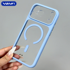 Custodia Magnetica Trasparente VAWI B493 Trendy Lucida in PC Antiurto per <span class=keywords><strong>iPhone</strong></span> 18 17 Pro Max - Ingrosso - Product Image 5