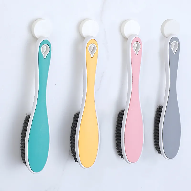 Factory Direct Nordic Hanging Long Handle Shoes Household Clothes Brush Soft Hair Laundry Brush Multi-purpose Cleaning Brush
