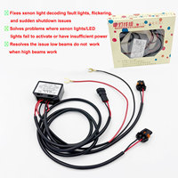 Harnais de relais de décodage multifonctionnel Canbus Wire 9005 H4 D2H pour projecteur LED HID XENON Erreur dans Hyundai Kia BMW BENZ