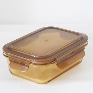 Nouveaux contenants en verre borosilicate pour le stockage des aliments avec couvercles micro-ondables, sans BPA et compatibles lave-vaisselle - Product Image 5